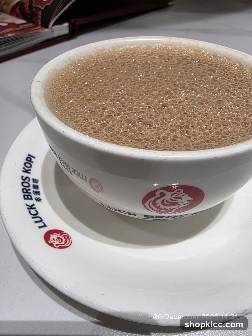 Hot Beverage with Foam