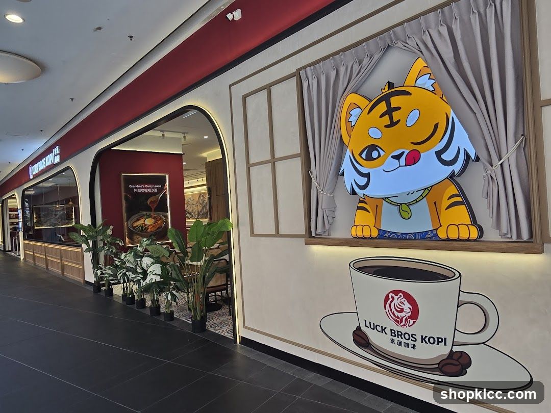 Luck Bros Kopi Storefront