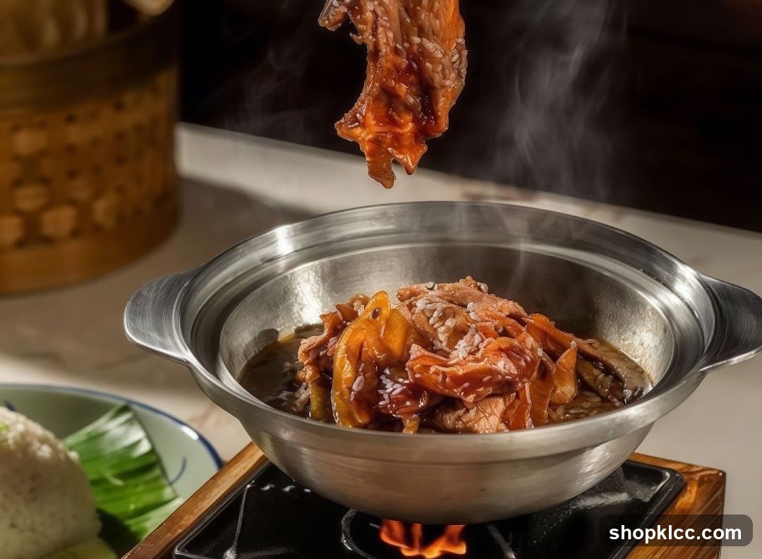 Steaming Pot of Braised Meat