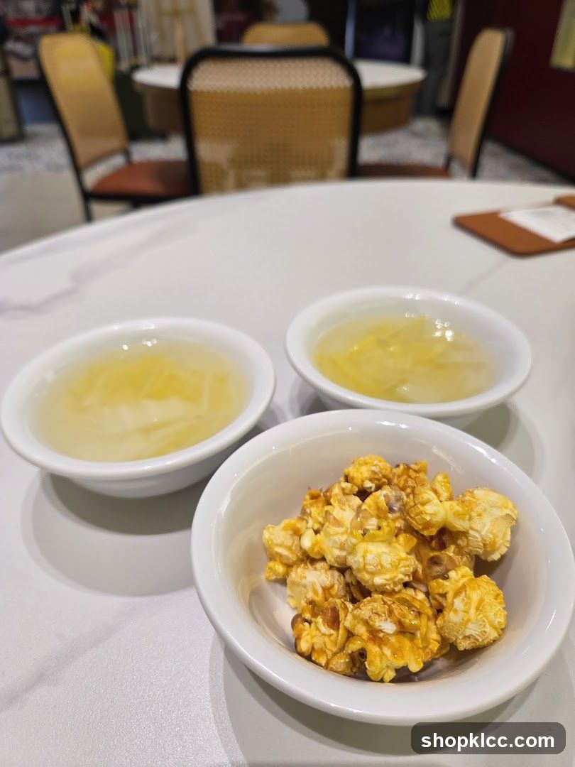 Snacks and Drinks on Table