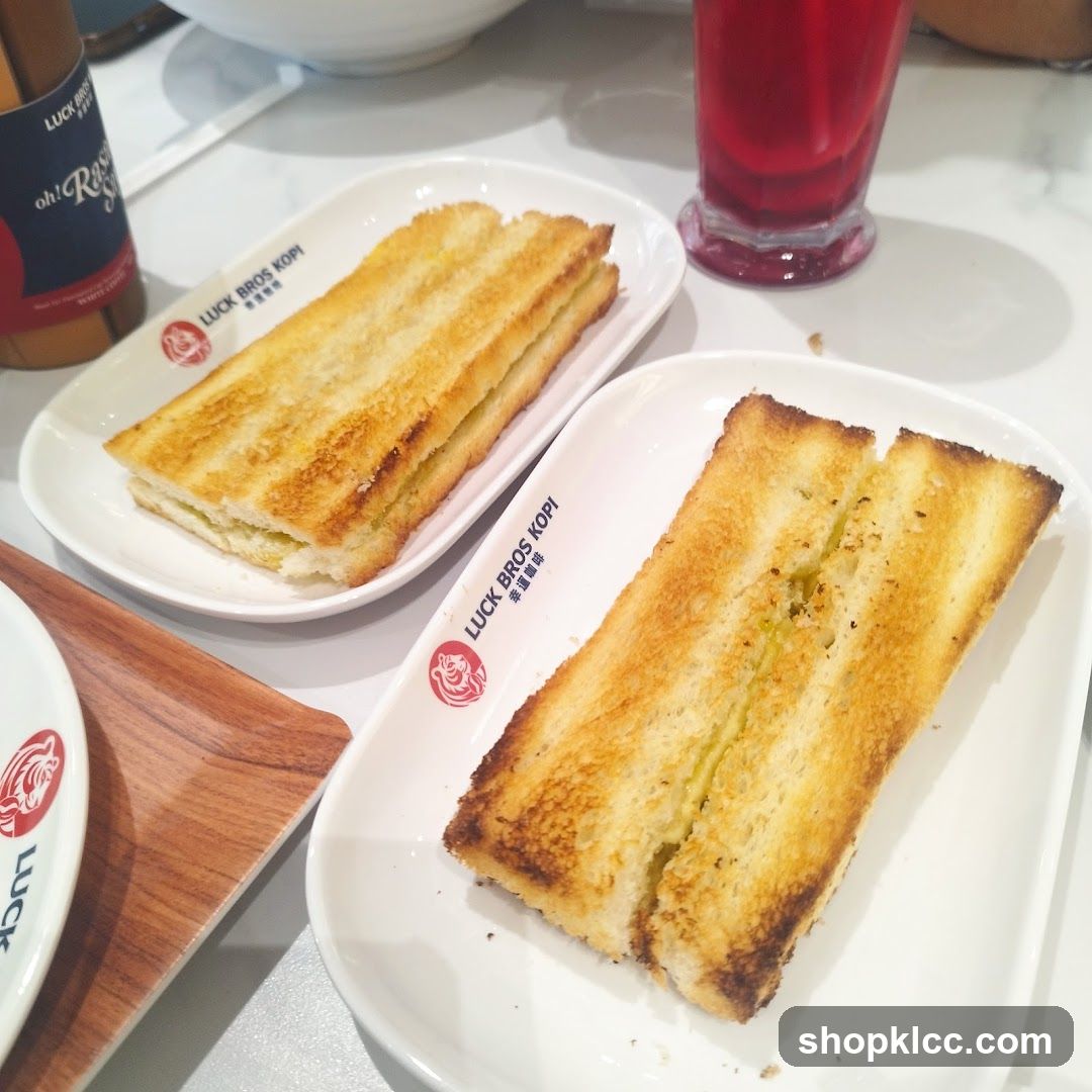 Kaya Toast and Drink