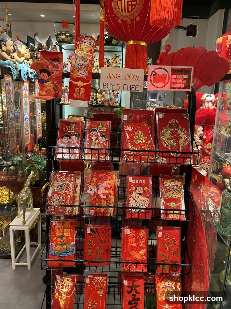 Chinese New Year Red Envelopes Display