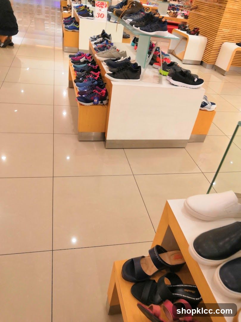 Shoe Store Interior Display