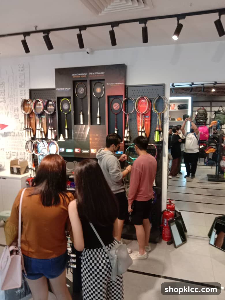 Sports Equipment Store Interior