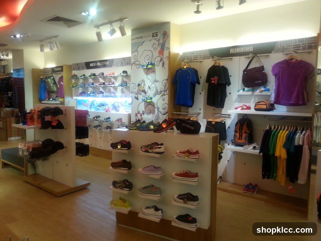 Running Store Interior