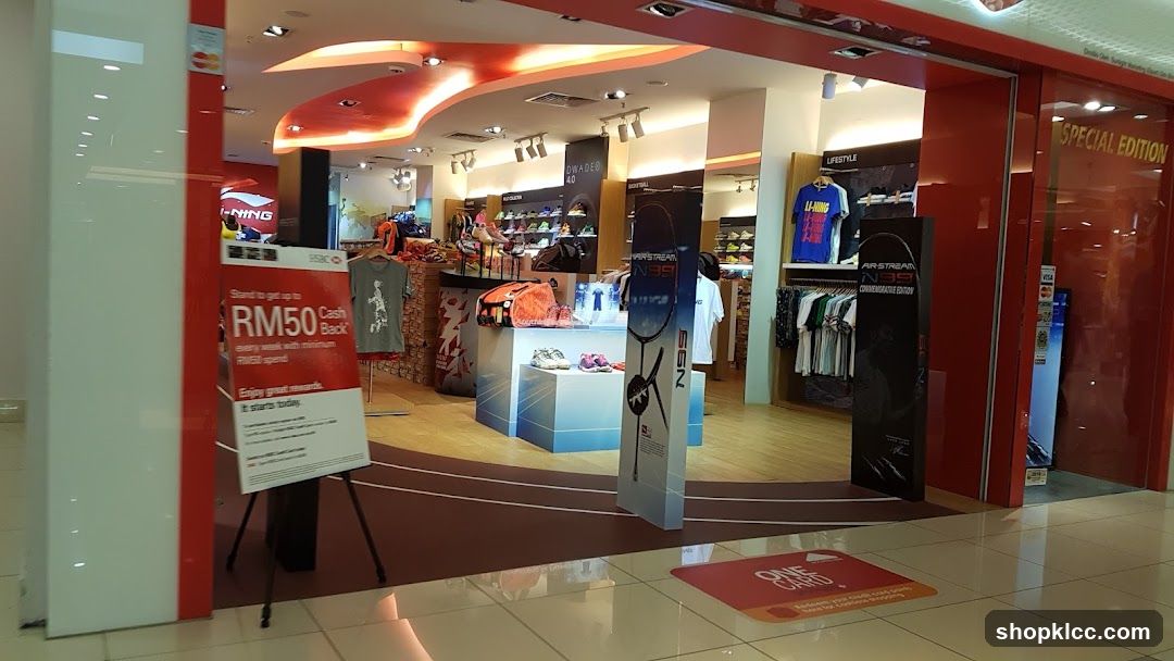 Sports Store Interior View