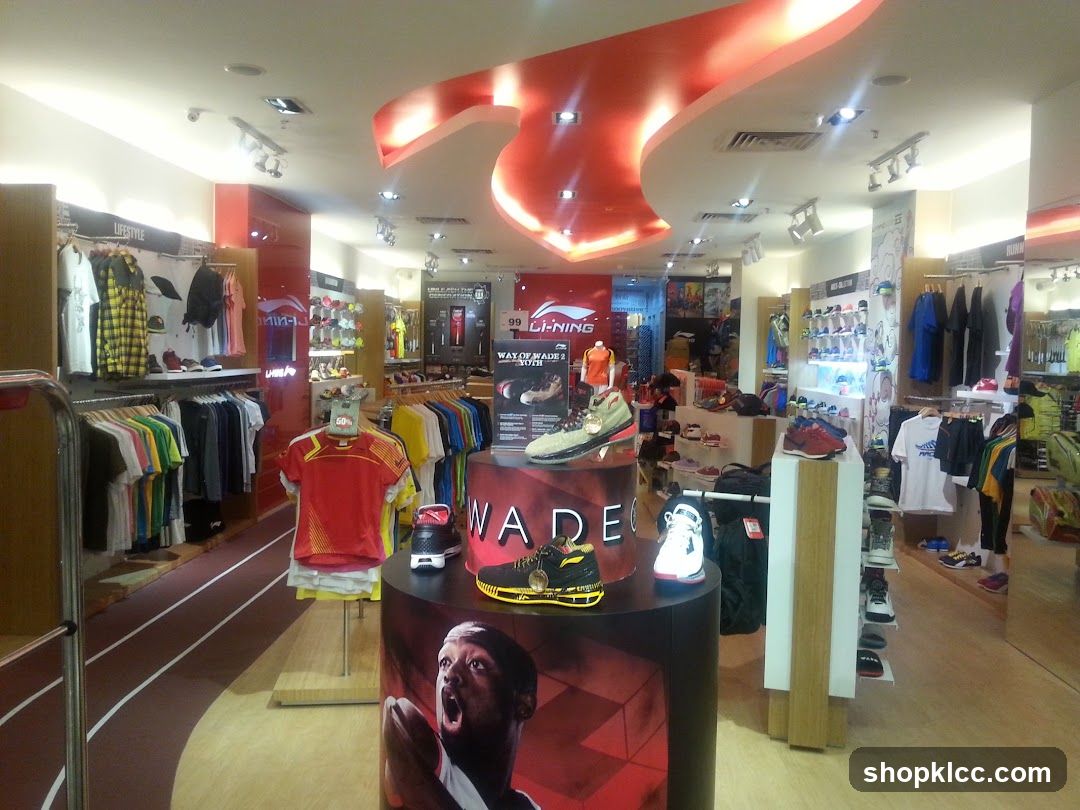 Li-Ning Sports Store Interior