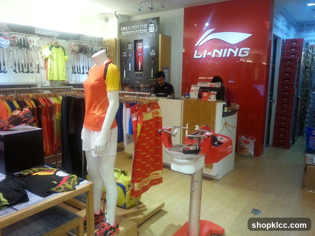 LI-NING Sports Store Interior