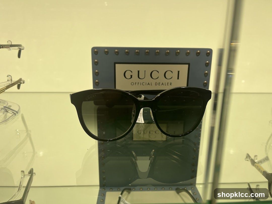Gucci Sunglasses Display