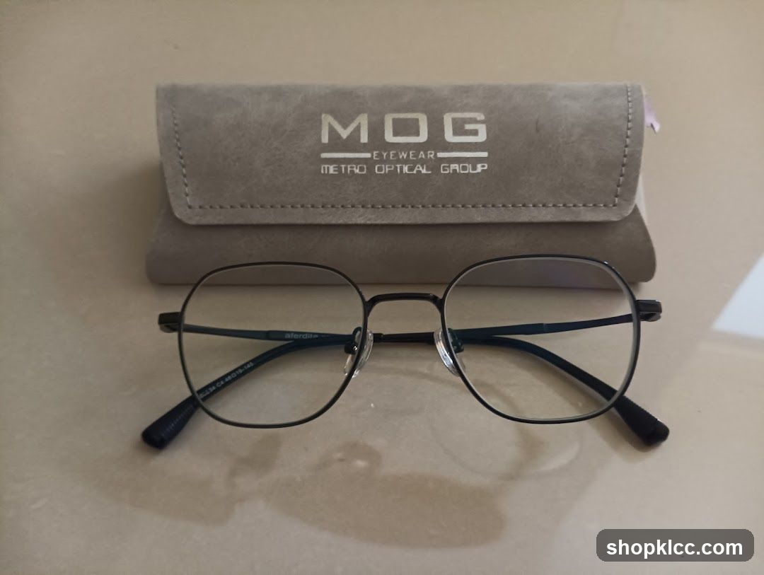 Eyeglasses and Case