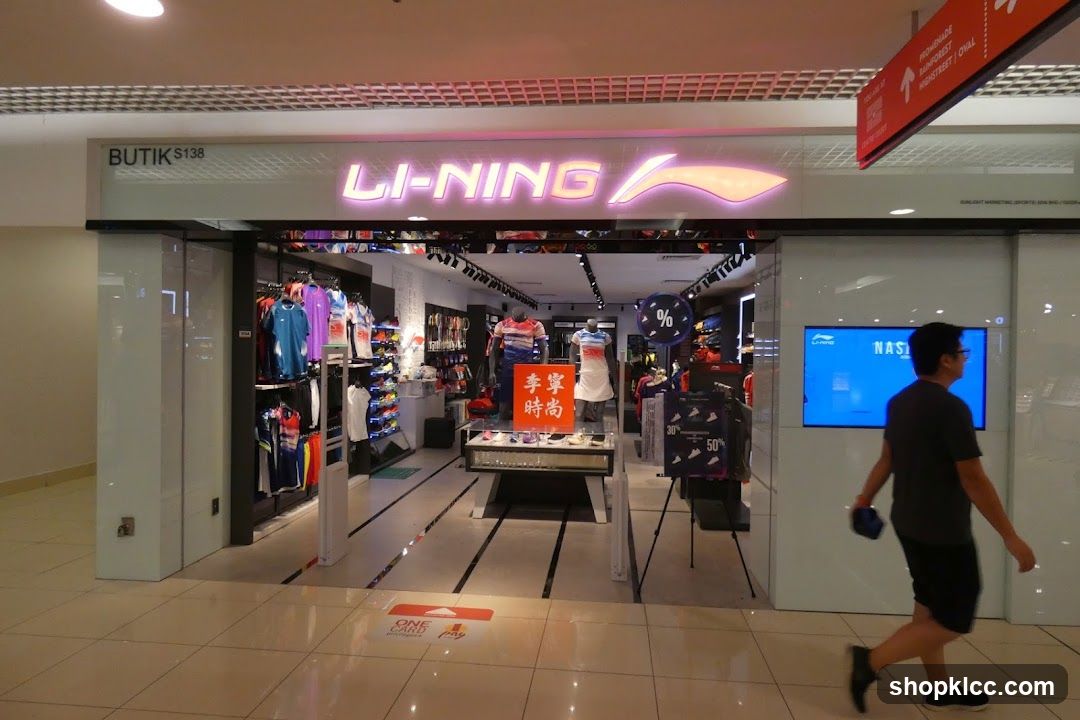 LI-NING Store Entrance