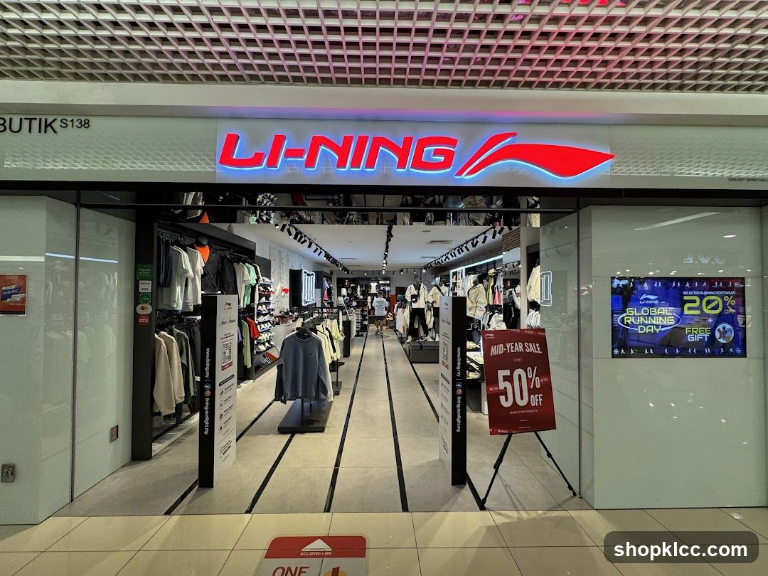 LI-NING Store Entrance