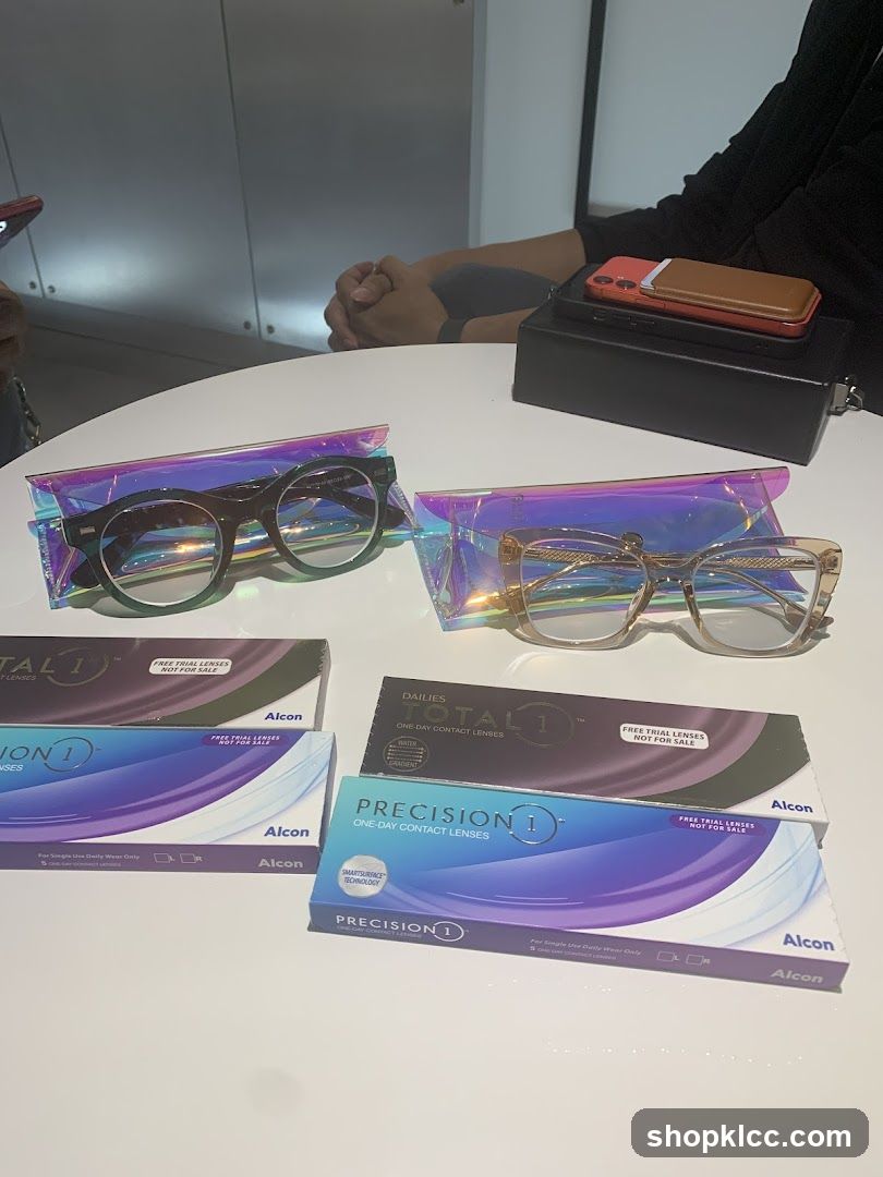 Contact Lenses and Eyeglasses