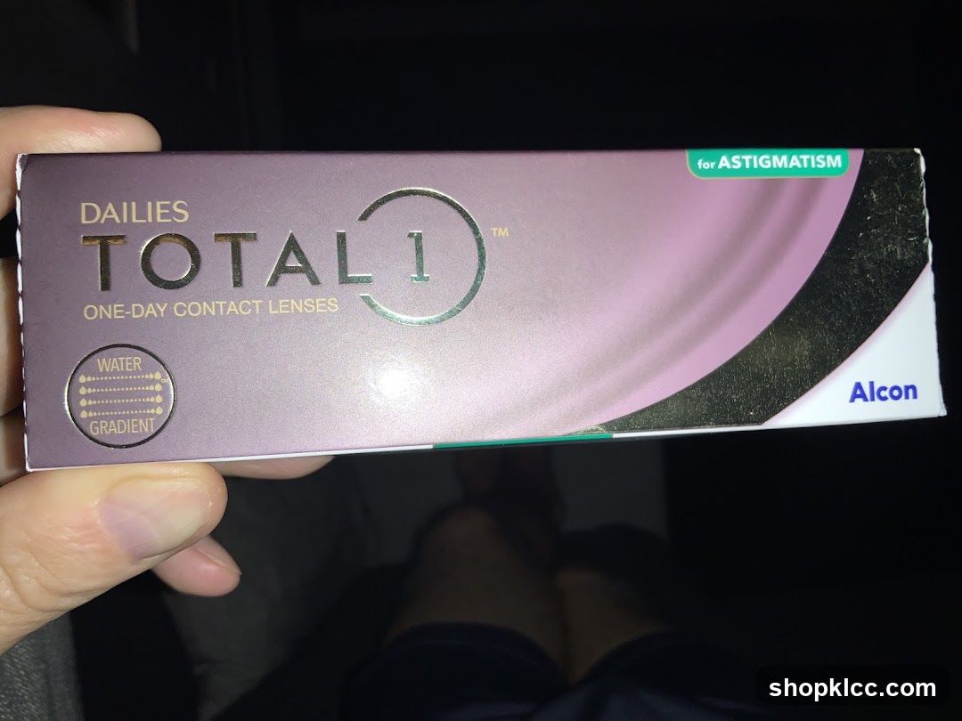 Dailies Total 1 Contact Lenses Box