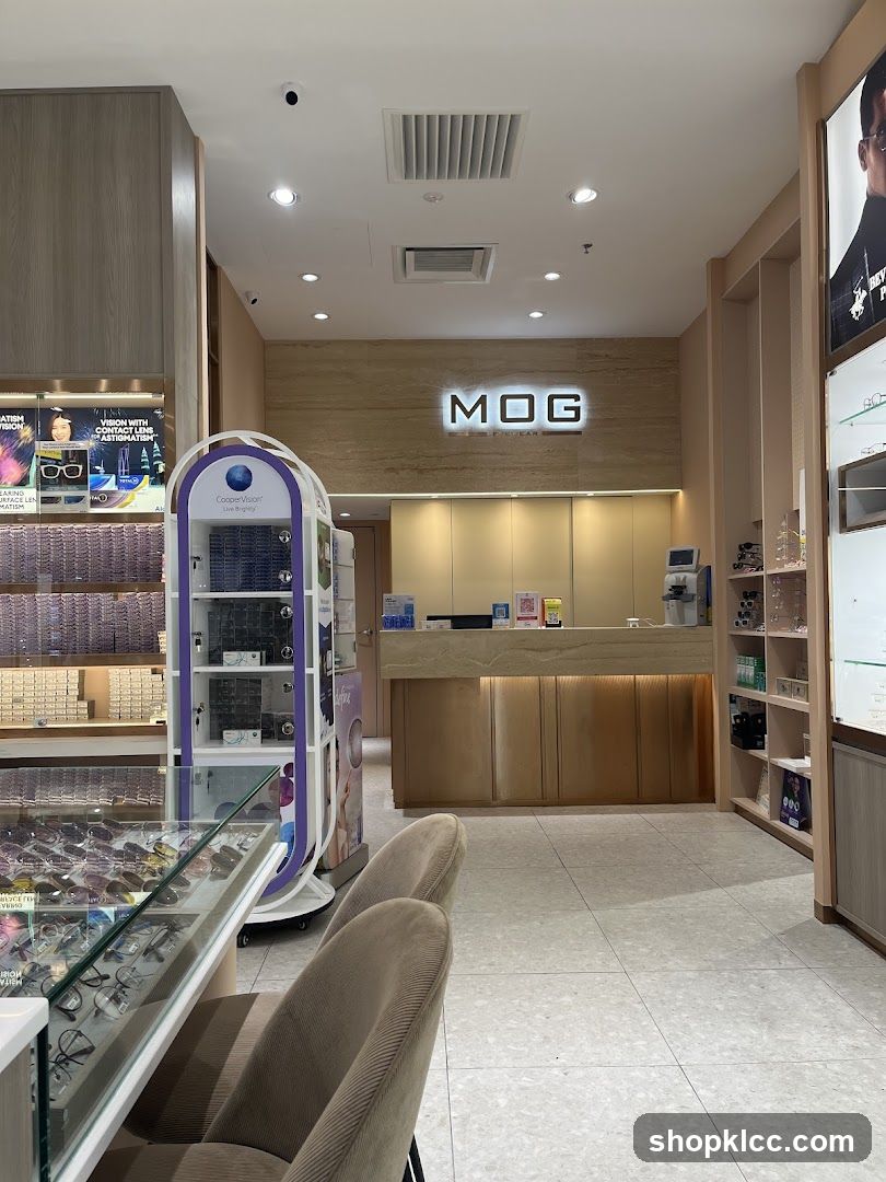 MOG Eyewear Store Interior