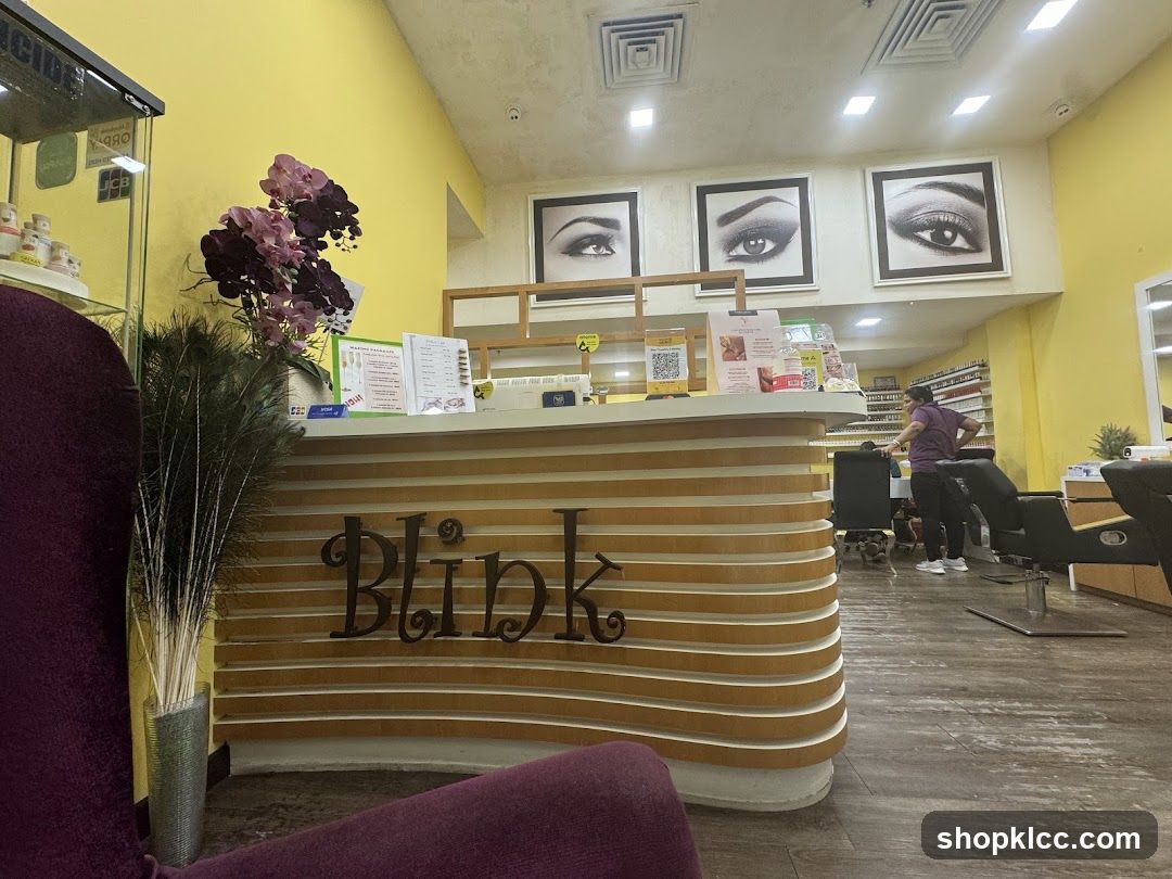 Beauty Salon Reception Area