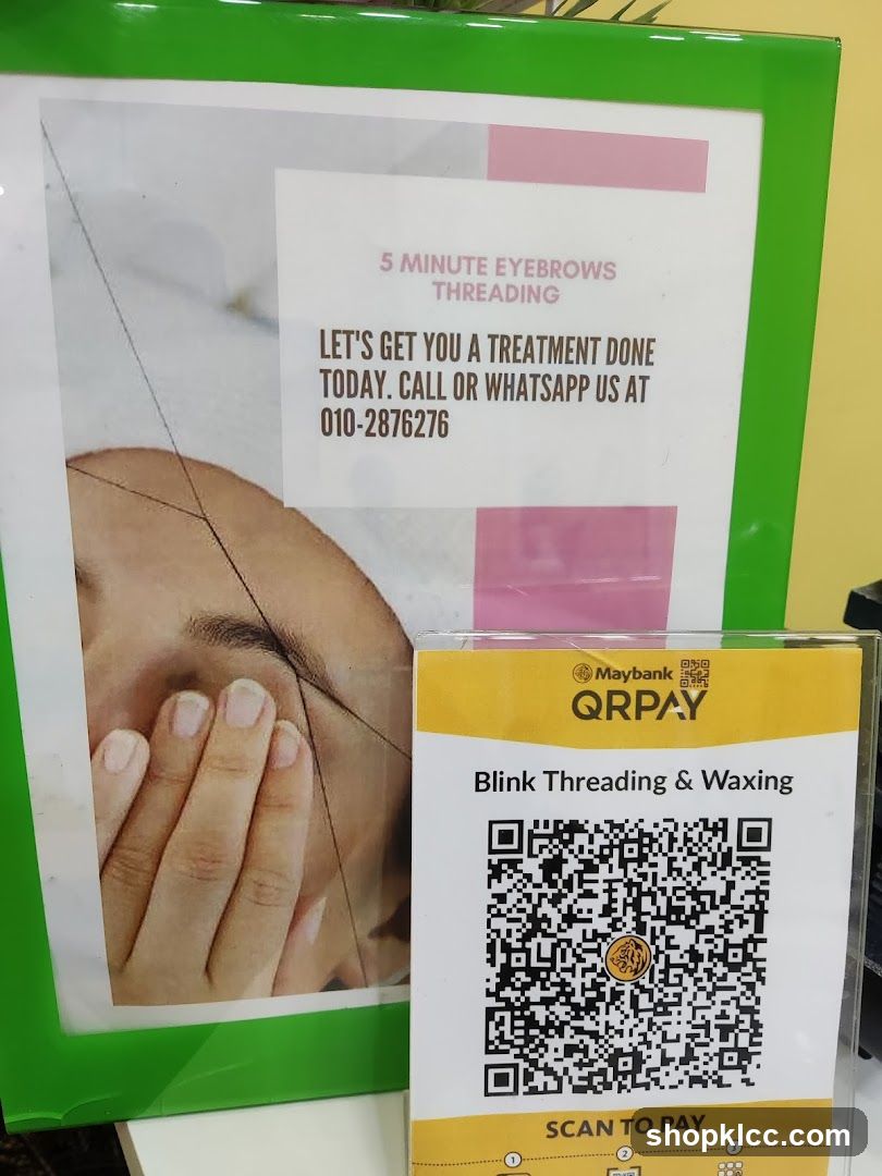 Blink Threading & Waxing Advertisement