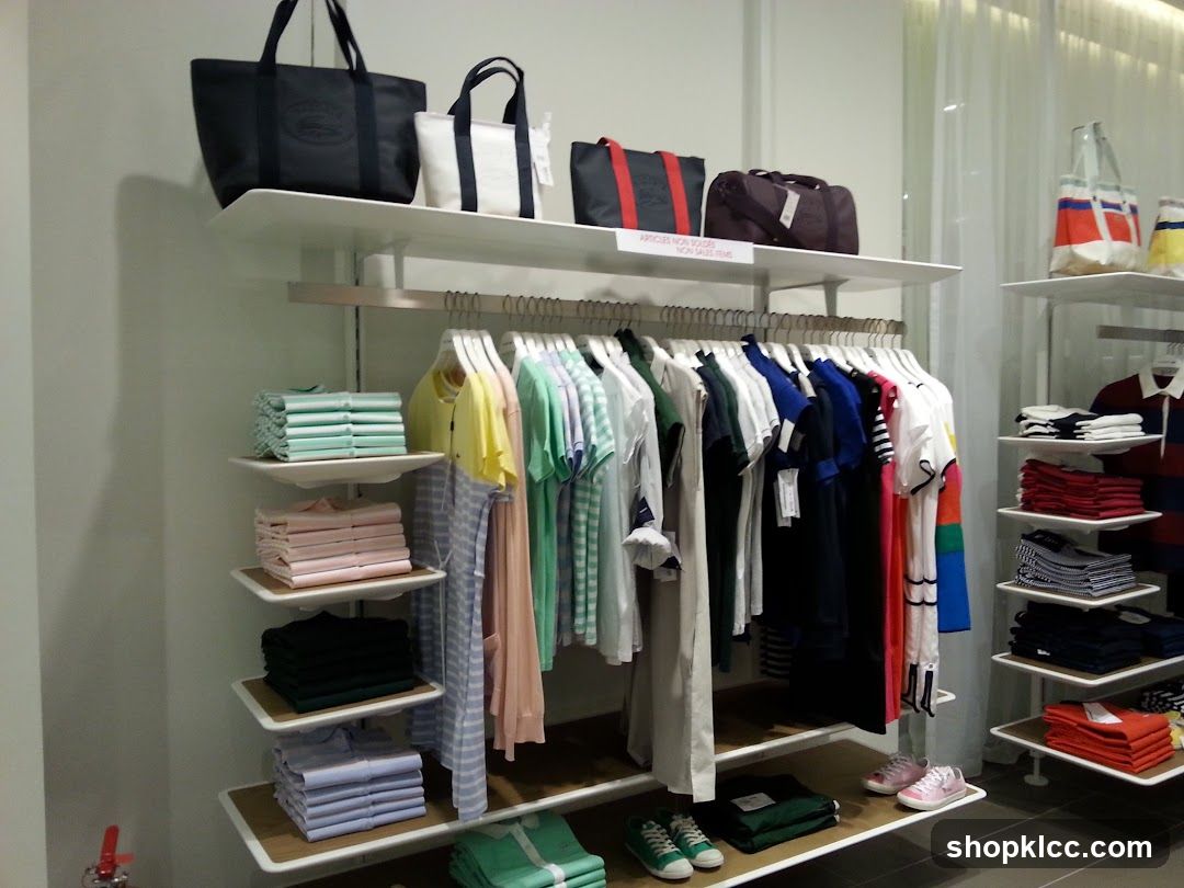 Clothing Store Interior Display