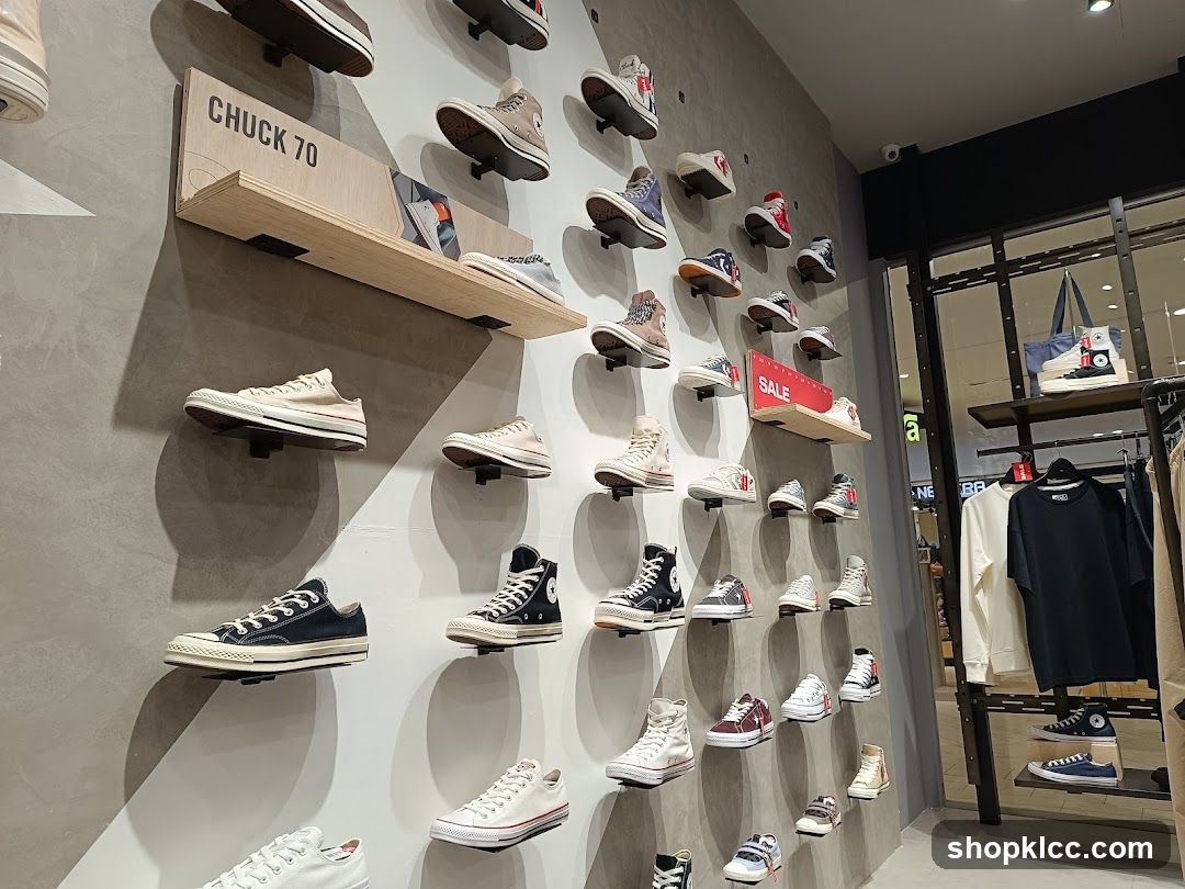 Shoe Display Wall
