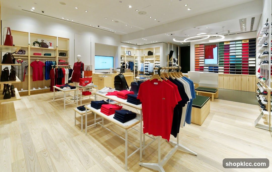 Lacoste Store Interior