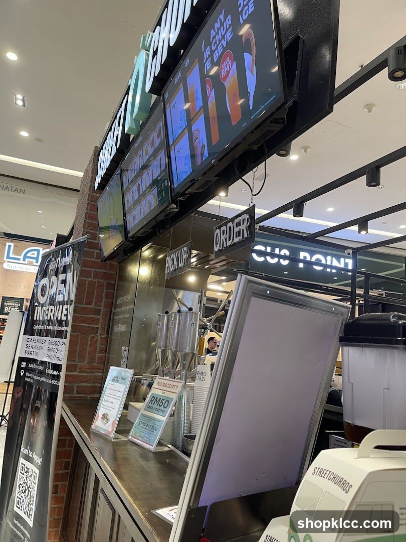 Street Churros Counter