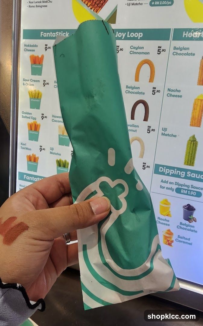Churros Menu