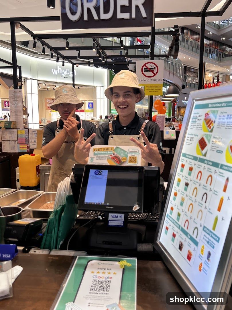 Churros Counter