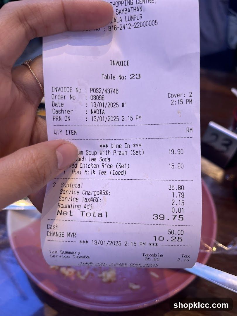 Receipt