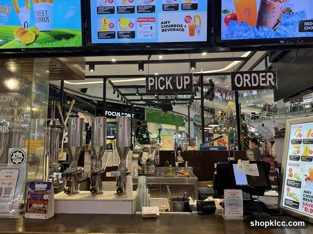 Churro Stand Counter