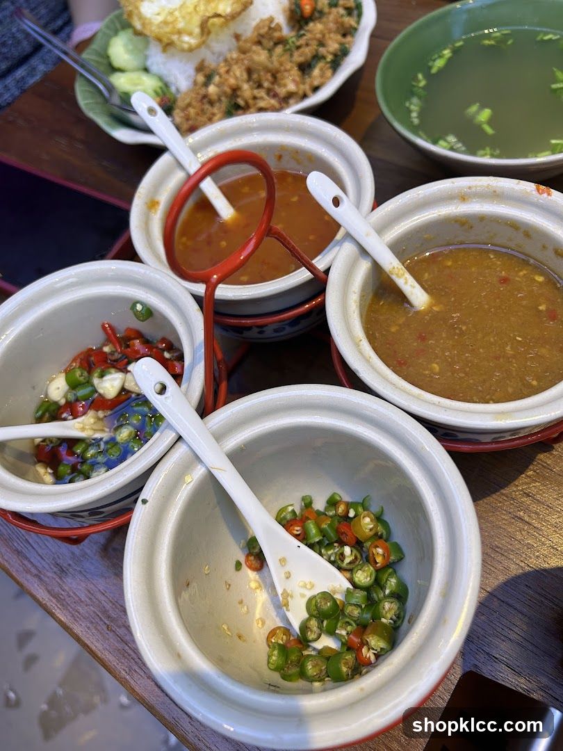 Condiments and Meal