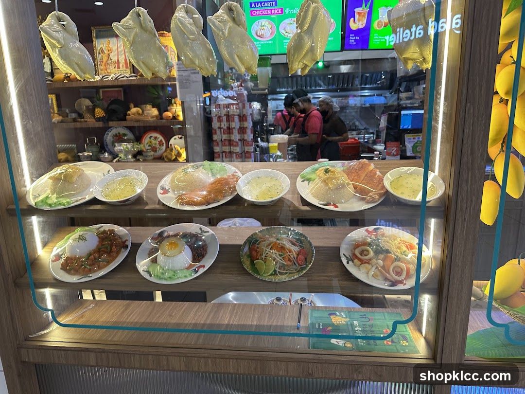Restaurant Display Window