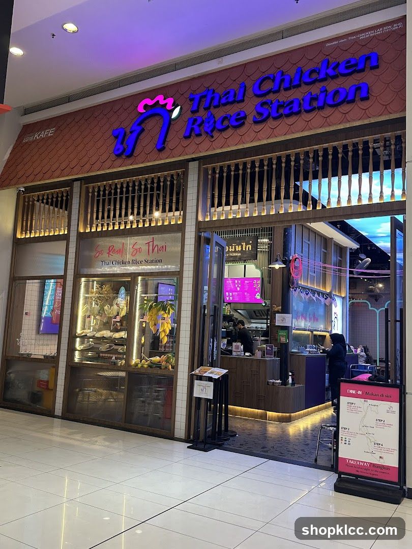 Thai Chicken Rice Station