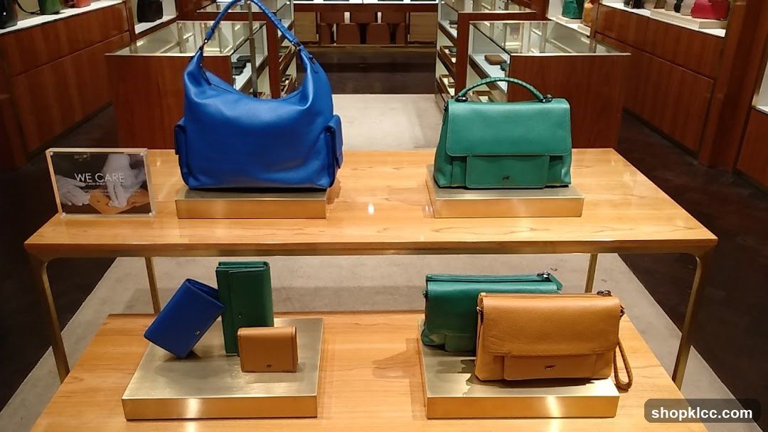 Handbag Display in Store