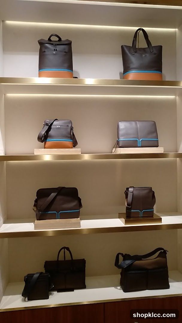 Leather Bag Display Shelf