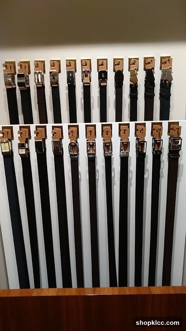 Belt Display Rack