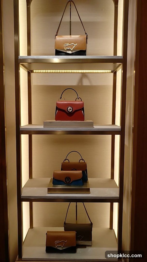 Luxury Handbag Display Shelf