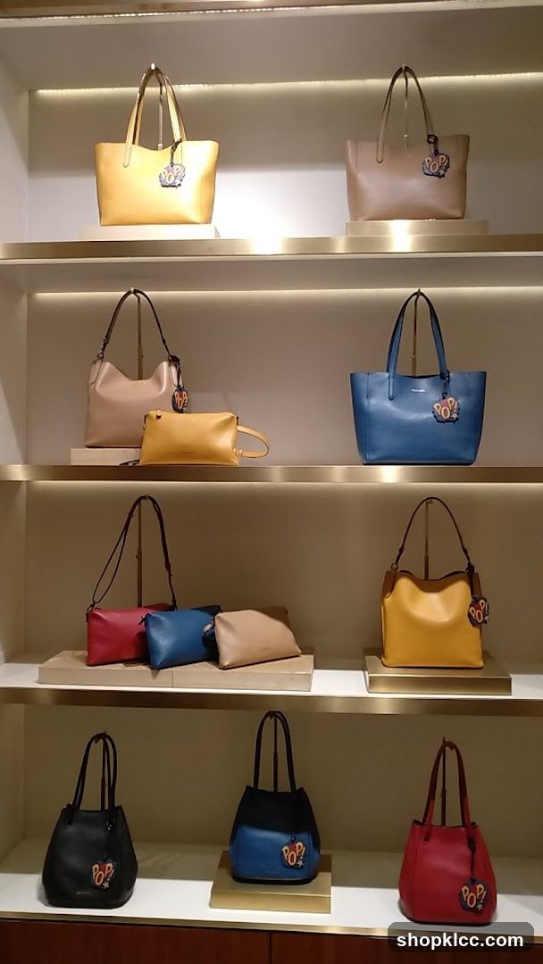 Leather Handbag Display
