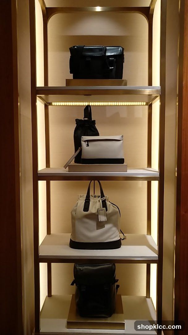 Luxury Bag Display Shelf