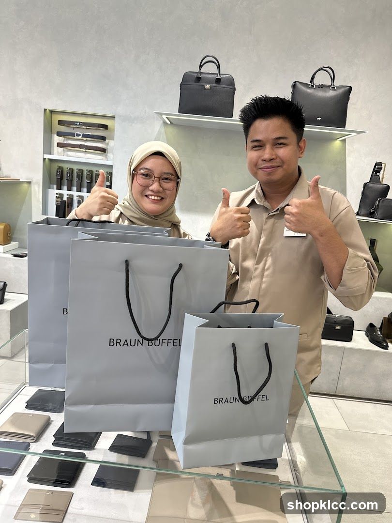 Braun & Buffel Store Interior