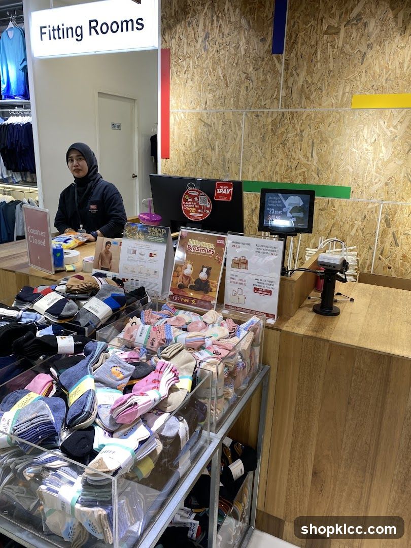 Fitting Rooms Store Interior