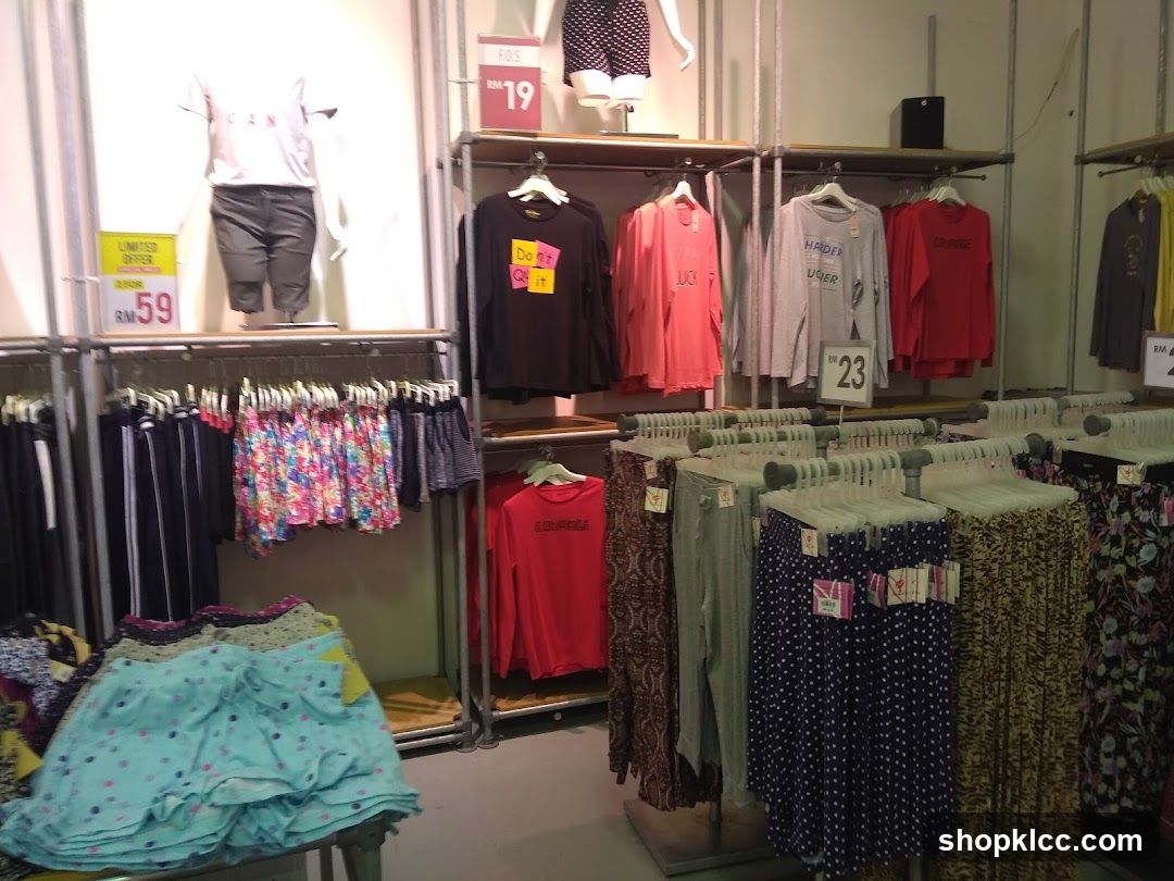 Clothing Store Interior Display