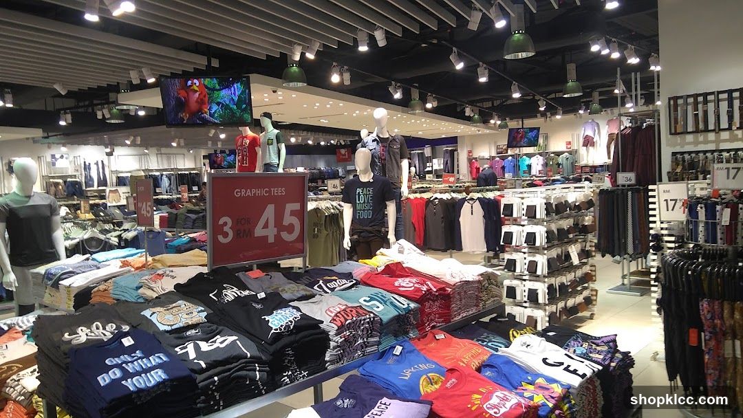 Clothing Store Interior Display