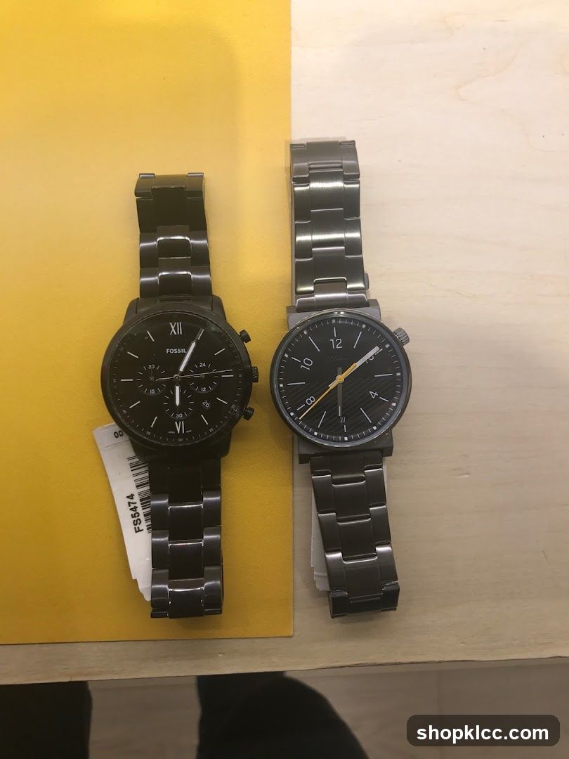Two Fossil Watches