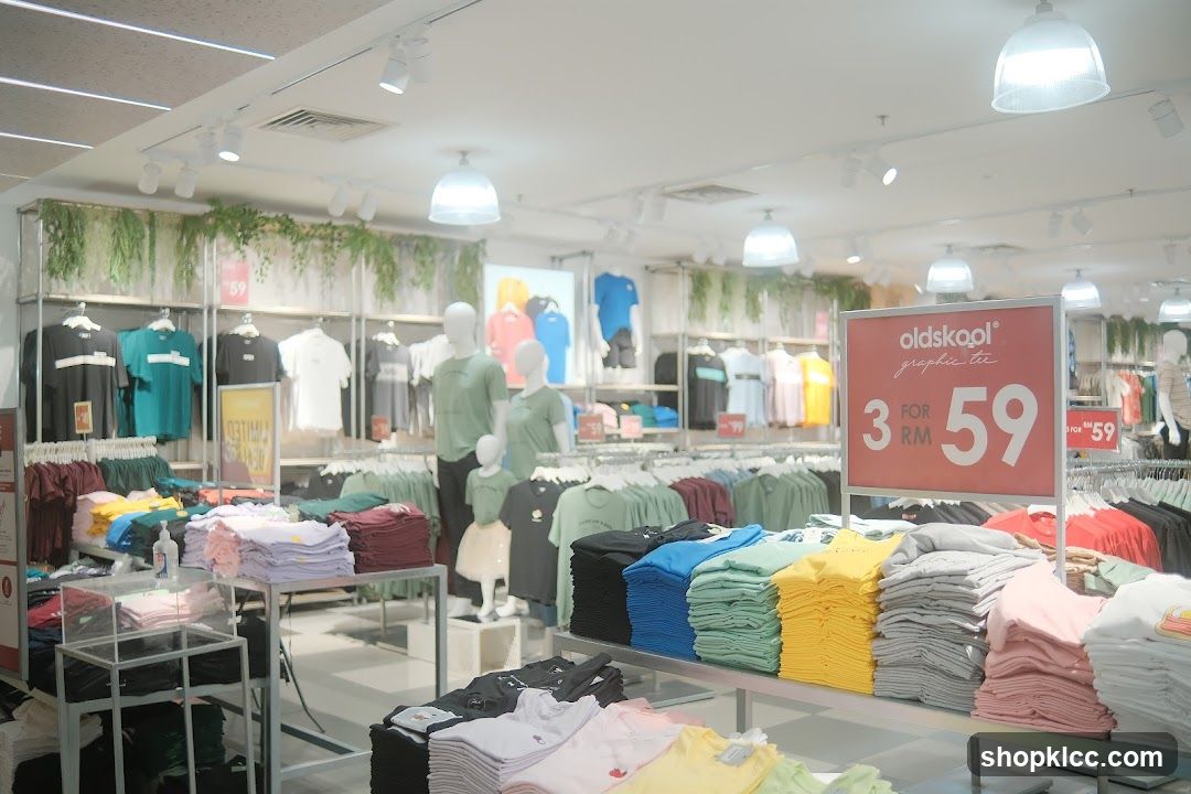 Old Skool Graphic Tee Store Interior