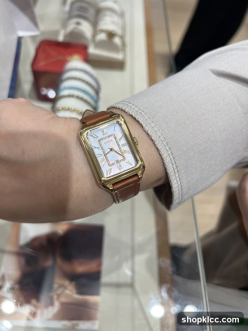 Fossil Watch on Wrist