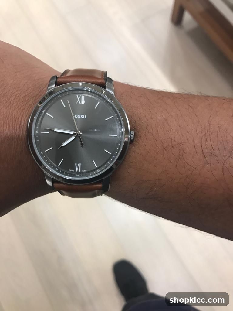 Fossil Watch on Wrist