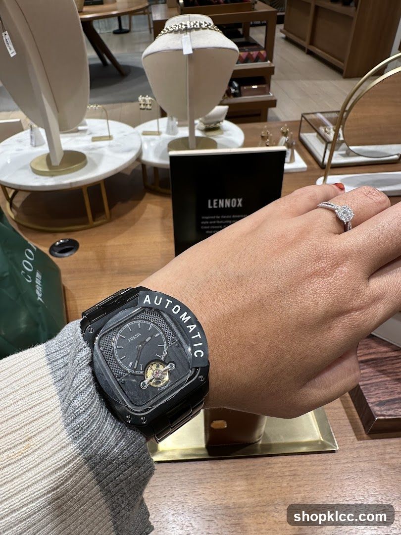 Fossil Automatic Watch Display