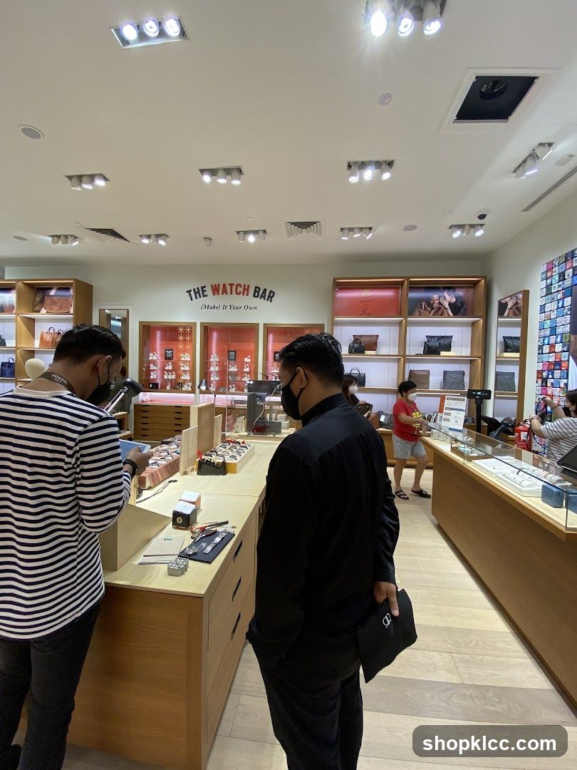 Watch Store Interior