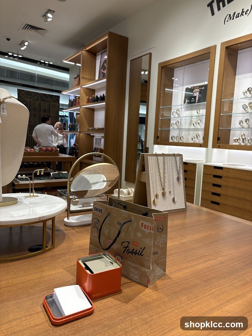 Fossil Store Display