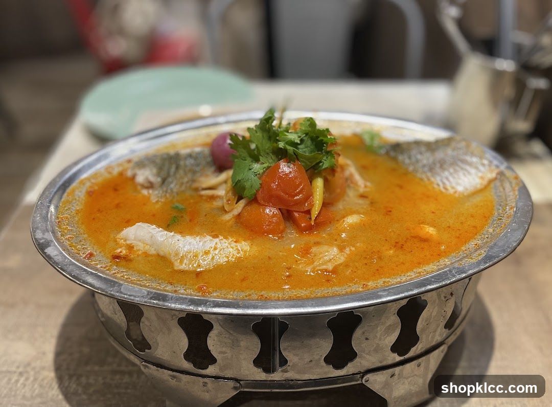 Tom Yum Fish Soup